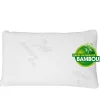 Herzberg Housse d'oreiller en bambou 50x76cm HG5076BMC-H