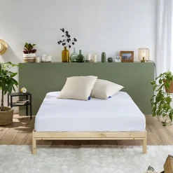 Bleu Calin Housse Intégrale matelas Anti-punaises de lit 80x190cm