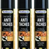 Guard Industrie Imperméabilisant Tissu et Cuir Antitache TEXGUARD 3 Aérosols Velours Hydrofuge Incolore et Invisible Canapé Tapis Rideau Moquette
