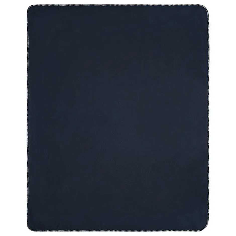 James and Nicholson - Couverture Navy/Natural (Taille unique)