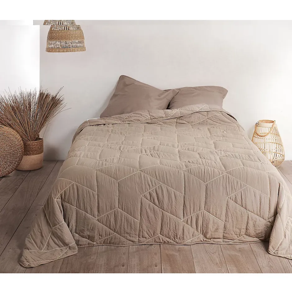 Linder Jeté de lit Calisson (150x200 cm - Ecru) New