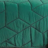 Linder Jeté de lit Calisson (150x200 cm - Vert emeraude) Best