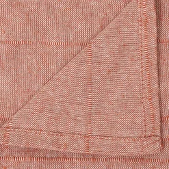 Atmosphera Créateur D'Intérieur Jeté de lit Pollie coton 220x240cm- Rouge- Atmosphera