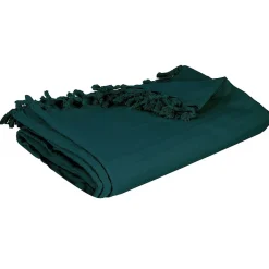 Atmosphera Créateur D'Intérieur Jeté de lit 160x220 canard coton