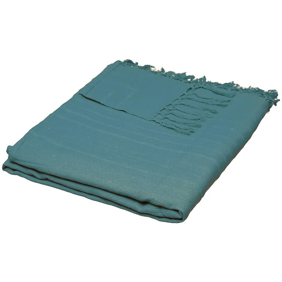 Atmosphera Créateur D'Intérieur Jeté de lit 230x250 cm canard coton