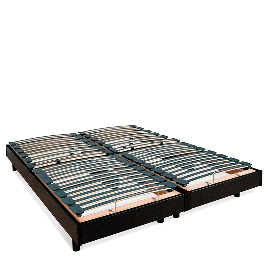 Bellecour Jeu de 2 sommiers électriques Flex 2x80x200 cm Lattes Clearance