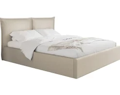 Best Mobilier John - lit coffre - 180x200 cm - en velours - sommier inclus -
