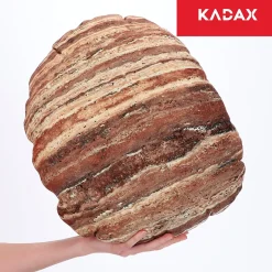 Kadax Oreiller décoratif Jasiek 38x30cm doux
