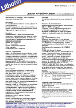 Lithofin KF Enlève-Ciment - Enlève-ciment céramique - - 5 L Hot