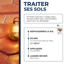 Starwax Lait de brillance 2 en 1 tomettes et terres cuites 1L Best