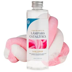 Mamamanuela Lampe catalytique Aqua Marina + Parfum Lollipop 500 ml - Élimine les mauvaises odeurs, parfume et améliore la qualité de l'air