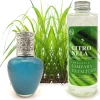 Mamamanuela Lampe catalytique Aqua Marina + Parfum Citronnelle 500 ml - Élimine les mauvaises odeurs, parfume et améliore la qualité de l'air