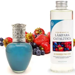 Mamamanuela Lampe catalytique Aqua Marina + Parfum Summer Fruits 200 ml - Élimine mauvaises odeurs, parfume et améliore la qualité de l'air Sale