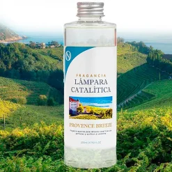 Mamamanuela Lampe catalytique Aqua Marina + Parfum Provence Breeze 500 ml - Élimine mauvaises odeurs, parfume et améliore qualité de l'air