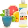 Mamamanuela Lampe catalytique Aqua Marina + Parfum Winter Citrus 200 ml - Élimine mauvaises odeurs, parfume et améliore la qualité de l'air