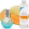 Mamamanuela Lampe catalytique Blue Diamonds + Parfum Waikiki Melon 200 ml - Élimine mauvaises odeurs, parfume et améliore la qualité de l'air