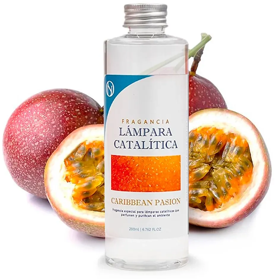 Mamamanuela Lampe catalytique Blue Diamonds + Parfum Caribbean Passion 200 ml - Élimine mauvaises odeurs, parfume et améliore qualité de l'air Clearance