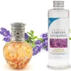 Mamamanuela Lampe catalytique Drops Orange + Parfum Lavender Expression 500ml - Élimine mauvaises odeurs, parfume et améliore qualité de l'air