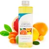 Mamamanuela Lampe catalytique Mosaïque Blanc + Arôme Winter Citrus 500 ml - Élimine mauvaises odeurs, parfume et améliore la qualité de l'air Clearance