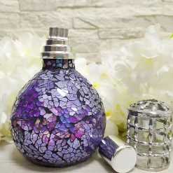 Mamamanuela Lampe catalytique Mosaïque de minuit + Parfum Waikiki Melon 200 ml. Élimine mauvaises odeurs, parfume et améliore qualité de l'air Hot