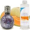 Mamamanuela Lampe catalytique Mosaïque de minuit + Waikiki Melon 500 ml - Élimine mauvaises odeurs, parfume et améliore la qualité de l'air
