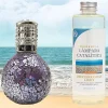 Mamamanuela Lampe catalytique Mosaïque de minuit + Mediterranean Light 200 ml - Élimine mauvaises odeurs, parfume et améliore qualité de l'air
