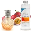 Mamamanuela Lampe catalytique Orange Diamonds + Caribbean Passion 500 ml - Élimine mauvaises odeurs, parfume et améliore qualité de l'air New