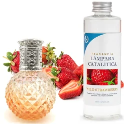 Mamamanuela Lampe catalytique Orange Diamonds + Wild Strawberry 500 ml - Élimine mauvaises odeurs, parfume et améliore la qualité de l'air Sale