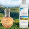 Mamamanuela Lampe catalytique Orange Waves + Parfum Provence Breeze 500 ml - Élimine mauvaises odeurs, parfume et améliore la qualité de l'air