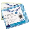 Lavette Uu Nt Wawe Jaune/Blanc 30X36Cm (Sachet 25U) - Guialto