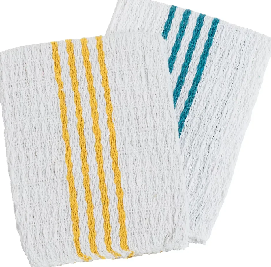 Elephant Lavettes microfibres en nid d'abeille x2 pour cuisine Sale
