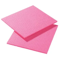Lavettes Spongyl rouges Lot de 10