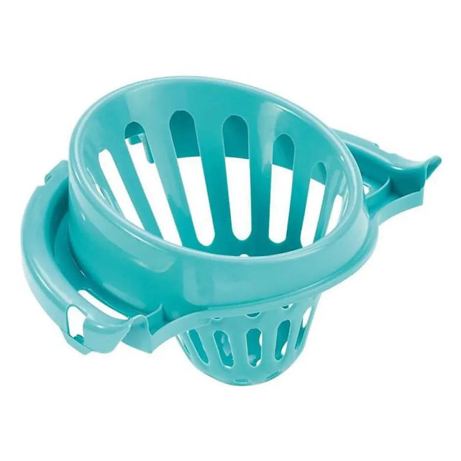 Leifheit Kit de nettoyage sol Classic Mop 56792 ensemble de nettoyage balai a franges viscose tres absorbantes seau pan