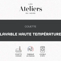 Ateliers Du Nord Les - Couette Chaude Lavage Haute Température 220x240cm