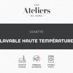 Ateliers Du Nord Les - Couette Chaude Lavage Haute Température 200x200cm Best