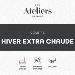 Ateliers Du Nord Les - Couette Hiver - Extra Chaude 240x260cm