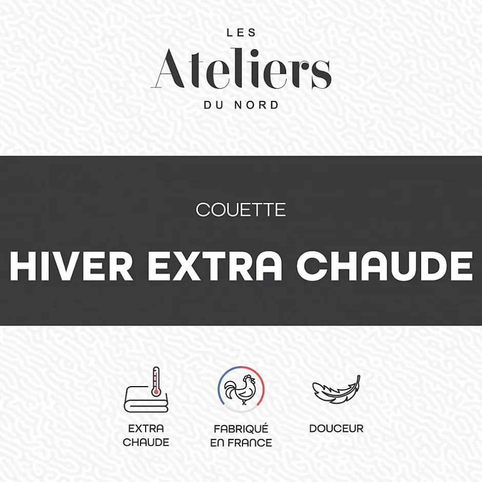 Ateliers Du Nord Les - Couette Hiver - Extra Chaude 240x260cm