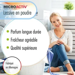 Höfer Chemie Lessive en poudre Microactiv en sceaux de 10 KGx6 New