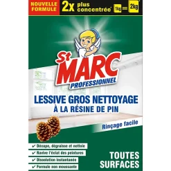 St Marc Lessive gros nettoyage à la résine de pin professionnel toutes surfaces 1kg Sale