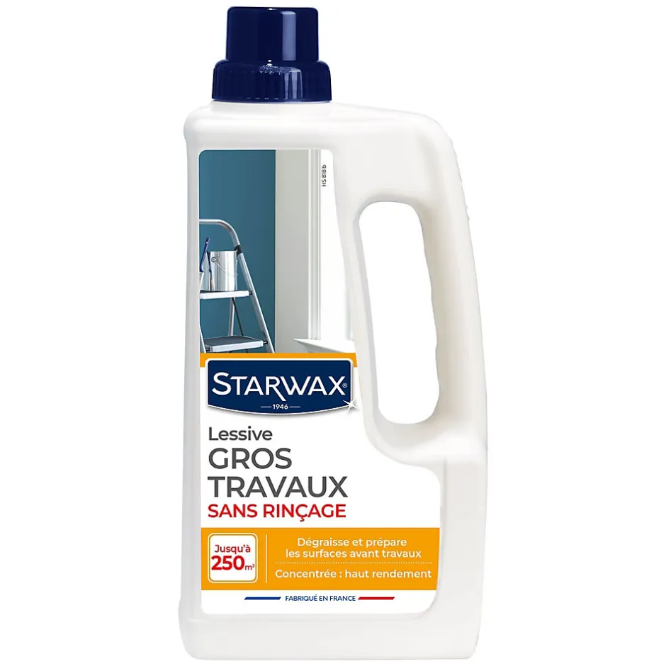Starwax Lessive gros travaux sans rinçage 1L