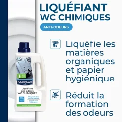 Starwax Liquéfiant anti-odeur WC chimique 1L Discount