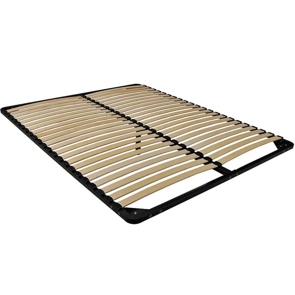 Bb Loisir Lit 2 places 140x190cm Gris PARVI inclus sommier
