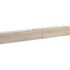 Vente-unique Lit 120 x 190 cm avec 4 tiroirs - Coloris : Naturel - TENALIA Clearance