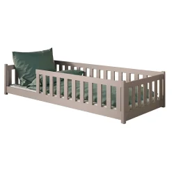 Enfant Petits-Meubles Lit au sol 90x200 sommier inclus Maya Cachemire