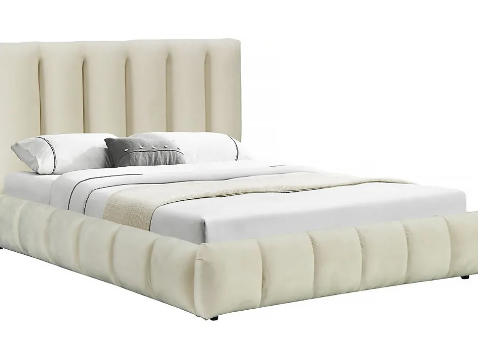 Palozi Home Lit avec coffre "Annie" 180 x 200 cm Beige