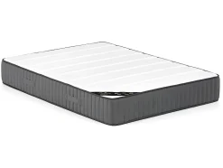 Vente-unique Lit avec tiroirs 160 x 200 cm - Tissu velours - Beige + Matelas - LEOPOLD Sale