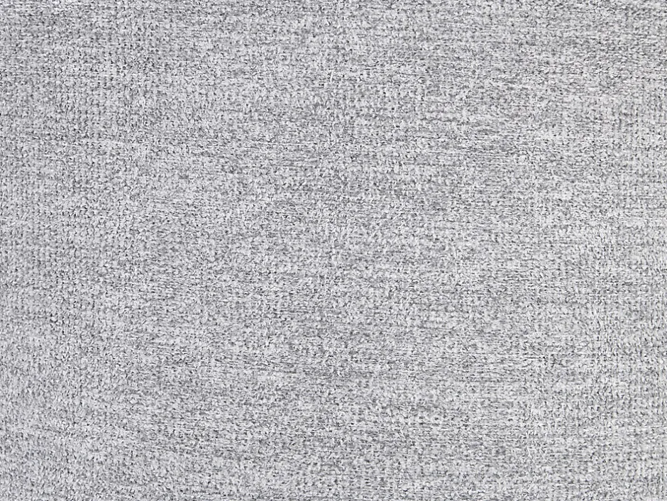 Vente-unique Lit avec tiroirs 140 x 190 cm - Tissu - Gris clair + Matelas - INASTO