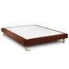 Sommeil De Plomb Lit avec tête de lit bouclette et sommier tapissier - Lit en bois massif Clearance