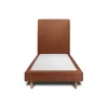 Sommeil De Plomb Lit avec tête de lit bouclette et sommier tapissier - Lit en bois massif Hot