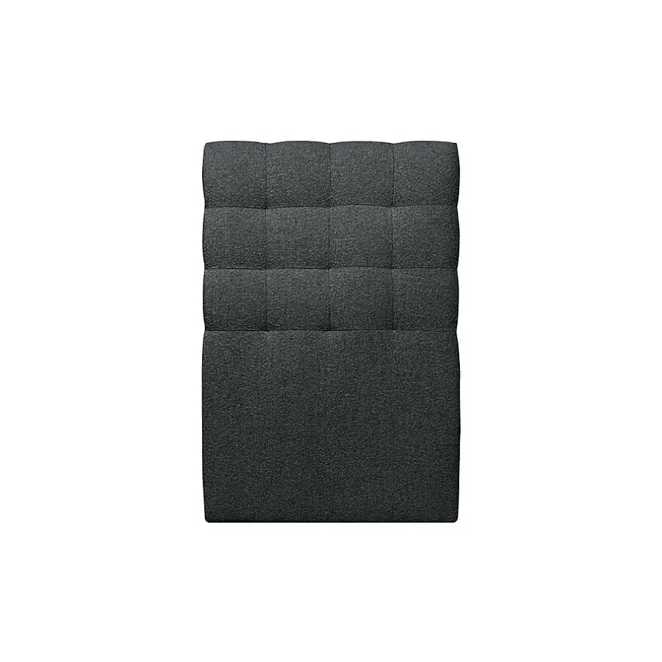 Sommeil De Plomb Lit avec tête de lit capitonnée et sommier tapissier - Lit en bois massif New